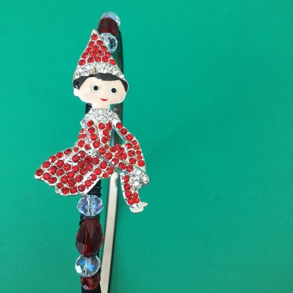 Elf on the Shelf, Bow, and Sparkle Headbands - Picture 4 of 11